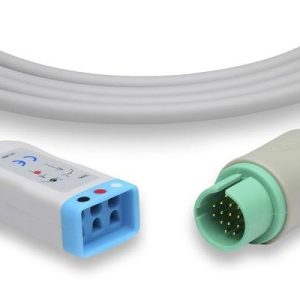 Spacelabs Compatible ECG Trunk Cable, 3-lead