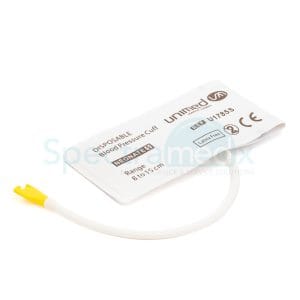 Philips Disposable NIBP Cuff Neonate Size 5 Single Hose (10/box)