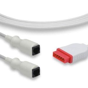 GE Invasive Blood Pressure Adapter Cable, Splitter, Medex Abbott