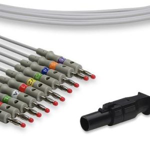 Mortara Direct Connect Full ECG Leadset, Banana