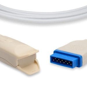 GE Compatible SpO2 Adult Clip, Direct Connect