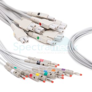 GE Healthcare VU360 / MAC5500 Full Leadset, Banana