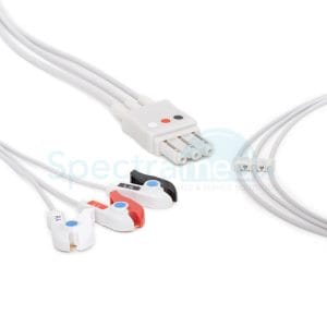 Philips Compatible ECG Leads, 3-lead Grabber