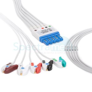 Philips Compatible ECG Leads, 5-lead Grabber
