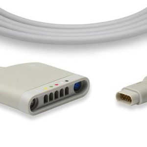 Draeger Compatible non-OEM ECG Trunk Cable, long (3/5 lead)