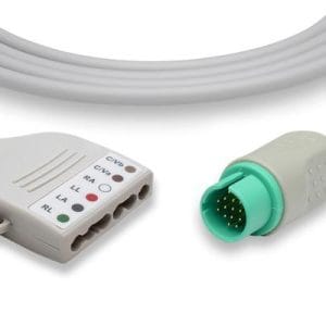 Spacelabs Compatible ECG Trunk Cable, 3/5/6 Lead (New Style)