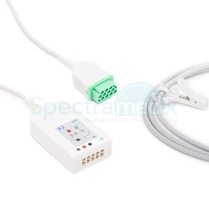 GE 3/5 lead ECG Trunk with ESU Protection