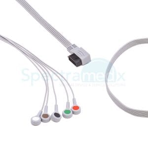 Philips DigiTrack 5-lead Holter ECG Leadset, Snap