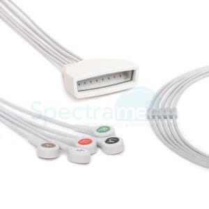 Philips Telemetry ECG Leadwire, 5-lead Snap